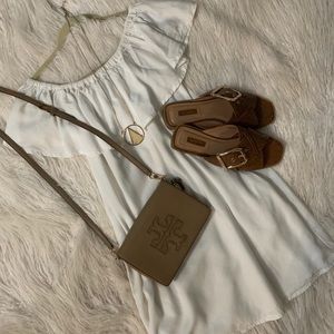 Topshop Mini Peasant Dress